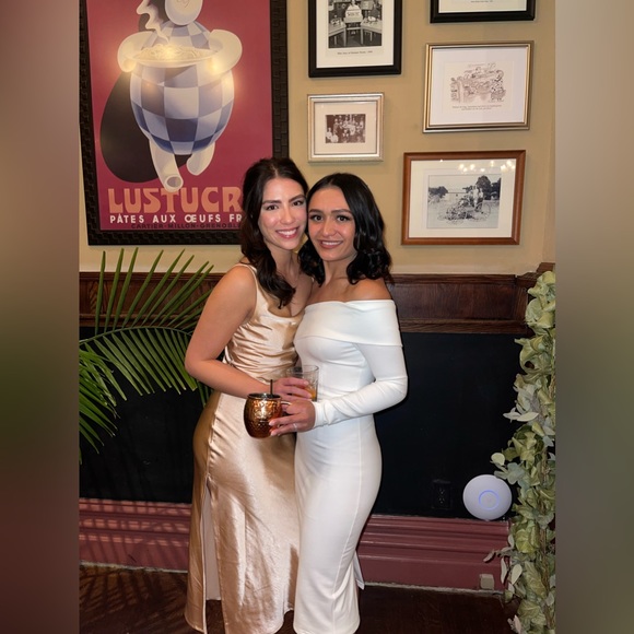 Princess Polly champagne dress - Picture 3 of 4